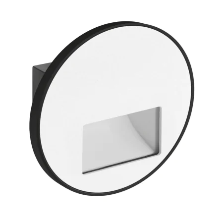 Oswietlenie-schodowe - oprawa schodowa led biała okrągła lampa ze zmienną barwą światła cct wektor 04859 ideus 