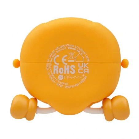 Oswietlenie-do-pokoju-dzieciecego - lampka nocna led pomarańczowa jesienna dynia na haloween interblue 