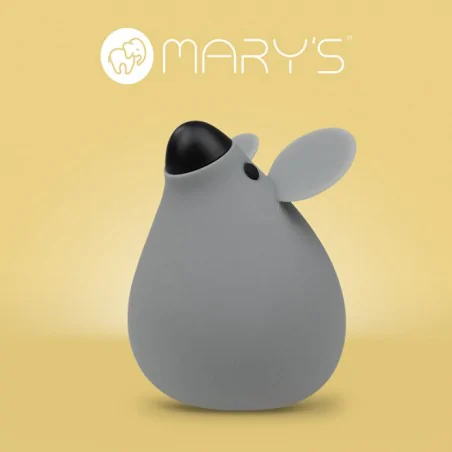 Oswietlenie-do-pokoju-dzieciecego - lampka nocna led dziecięca szara myszka prezent dla dziecka interblue 