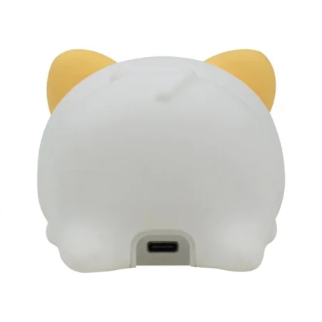 Oswietlenie-do-pokoju-dzieciecego - lampka w kształcie kotka z dźwiękiem na prezent do usypiania usb interblue 