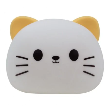 Oswietlenie-do-pokoju-dzieciecego - lampka w kształcie kotka z dźwiękiem na prezent do usypiania usb interblue 