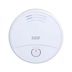 Czujniki-dymu - czujnik detektor dymu z baterią 9v cdm-07 f&f 
