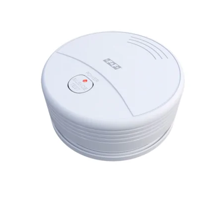 Czujniki-dymu - czujnik detektor dymu z baterią 9v cdm-07 f&f 