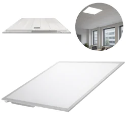 Panele-led - panel led kwadratowy 60x60 z neutralnym światłem 4000k biały wpuszczany hpb4060 heda