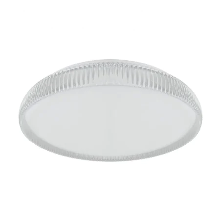 Plafony - plafon sufitowy dekoracyjny ozdobna plafoniera z kryształowym brzegiem 24w cct sinus ideus 