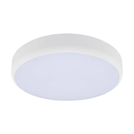 Plafony - lampa led hermetyczna plafon biały z czujnikiem ruchu goliat ideus 