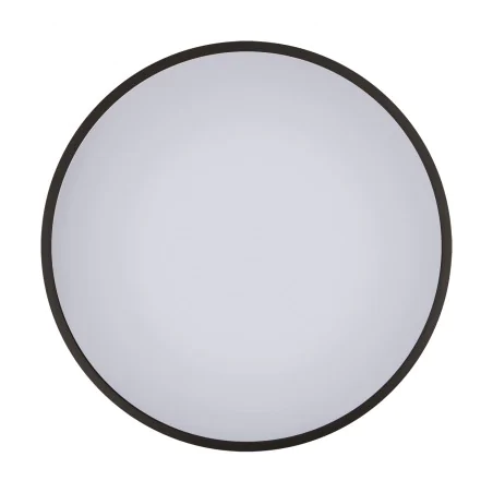 Plafony - lampa led hermetyczna plafon czarny z czujnikiem ruchu goliat ideus 