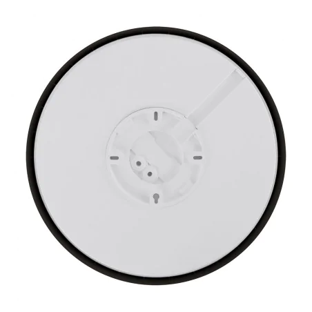 Plafony - lampa led hermetyczna plafon czarny z czujnikiem ruchu goliat ideus 