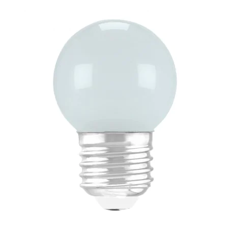 Zarowki-dekoracyjne - żarówka led e27 mleczna kulka 1w 4000k 04793 ulke ideus 