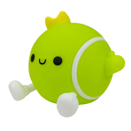 Oswietlenie-do-pokoju-dzieciecego - lampka w kształcie piłki tenisowej prezent dla kibica fana tenisa ziemnego interblue 