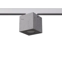Plafon QUAD beton GU10  W