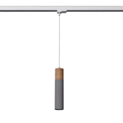 Lampa wisząca ZANE szara...