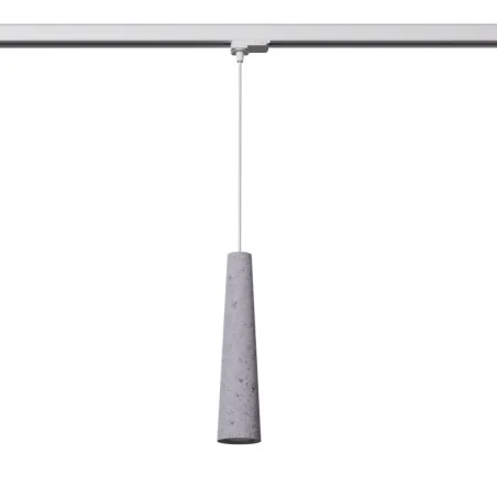 Oswietlenie-szynowe - lampa wisząca electra beton gu10  w 