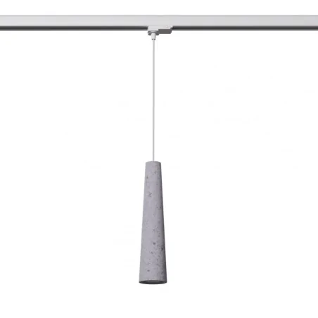 Oswietlenie-szynowe - lampa wisząca electra beton gu10 3000k 7w 510lm  w 
