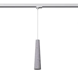 Oswietlenie-szynowe - lampa wisząca electra beton gu10 4000k 7w 530lm  w
