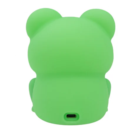 Oswietlenie-do-pokoju-dzieciecego - lampka dziecięca nocna żabka led silikonowa dotykowa usb interblue 