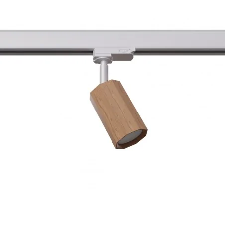Oswietlenie-szynowe - kinkiet zeke dąb gu10  w 