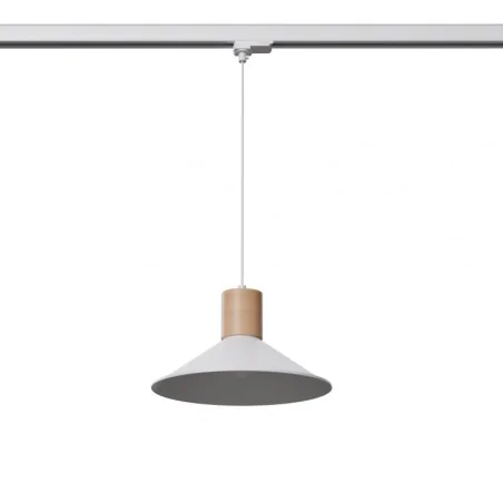 Oswietlenie-szynowe - lampa wisząca jaga biała e27 3000k 7,5w 620lm 