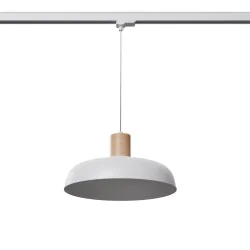 Lampa wisząca INDY biała E27