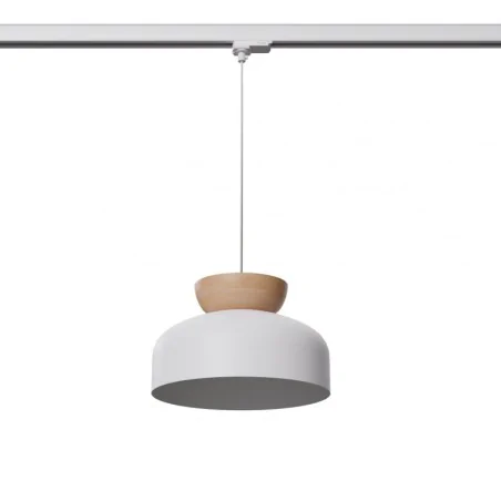 Oswietlenie-szynowe - lampa wisząca marion biała e27 3000k 7,5w 620lm 