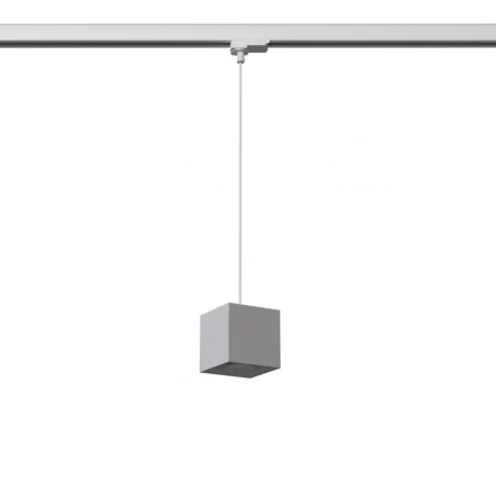 Oswietlenie-szynowe - lampa wisząca quad biały gu10 3000k 7w 510lm 