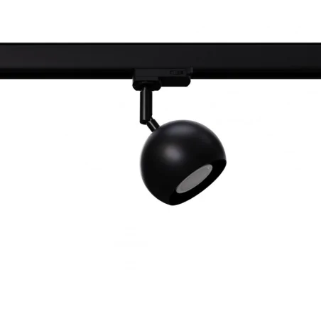 Oswietlenie-szynowe - kinkiet oculare czarny gu10 3000k 7w 510lm 