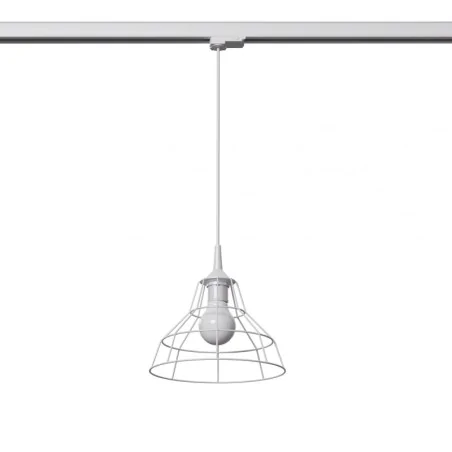 Oswietlenie-szynowe - lampa wisząca anata biała e27 3000k 7,5w 620lm 
