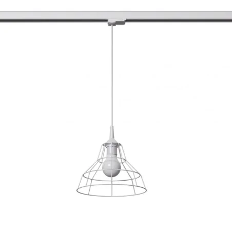 Oswietlenie-szynowe - lampa wisząca anata biała e27 4000k 7,5w 690lm 