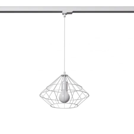 Oswietlenie-szynowe - lampa wisząca umberto biała e27 4000k 7,5w 690lm 
