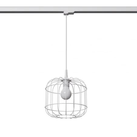 Oswietlenie-szynowe - lampa wisząca celta biała e27 3000k 7,5w 620lm 