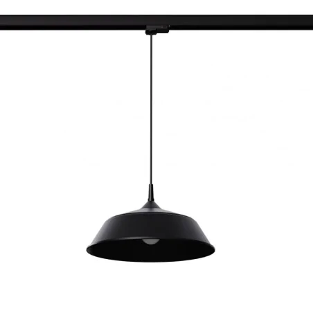 Oswietlenie-szynowe - lampa wisząca frika czarna e27 4000k 7,5w 690lm 