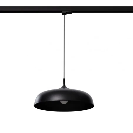 Oswietlenie-szynowe - lampa wisząca gina czarna e27 4000k 7,5w 690lm 