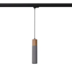 Lampa wisząca ZANE szara...