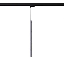 Oswietlenie-szynowe - lampa wisząca pastelo beton g9  b