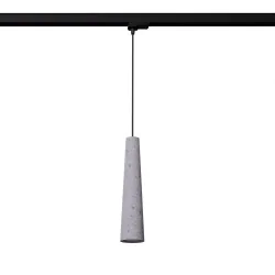 Oswietlenie-szynowe - lampa wisząca electra beton gu10 3000k 7w 510lm  b