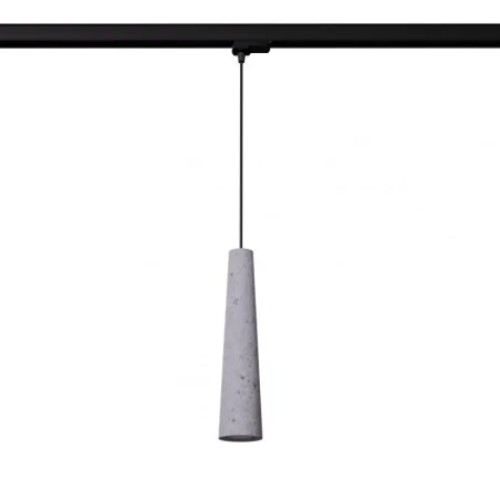 Oswietlenie-szynowe - lampa wisząca electra beton gu10 3000k 7w 510lm  b 