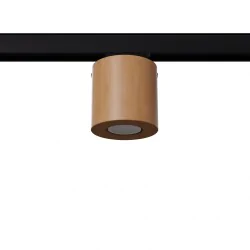 Oswietlenie-szynowe - plafon orbis naturalne drewno gu10 4000k 7w 530lm  b