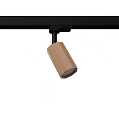 Oswietlenie-szynowe - kinkiet zeke dąb gu10 4000k 7w 530lm  b 