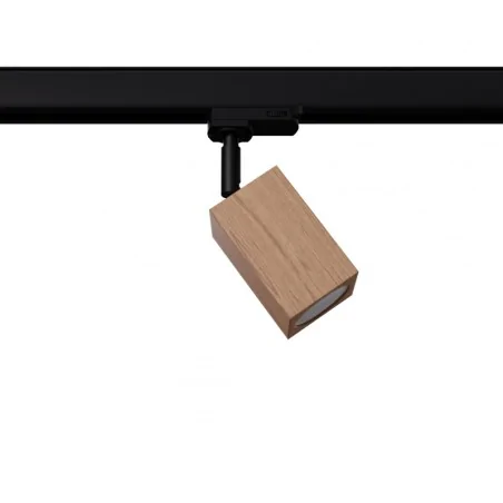 Oswietlenie-szynowe - kinkiet keke dąb gu10  b 