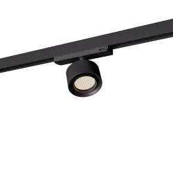 Oswietlenie-szynowe - glim czarny led 3000k 15w 1500lm