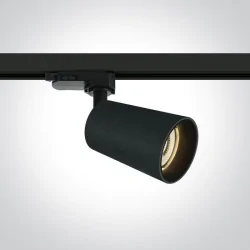 Oswietlenie-szynowe - aura czarny gu10 4000k 7w 550lm 