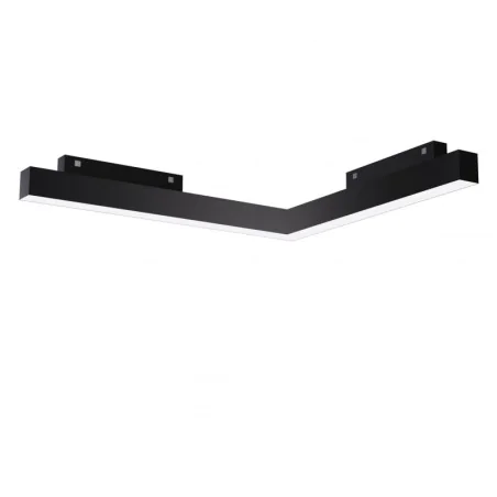 Oswietlenie-szynowe - arto czarny led 3000k 16w 1280lm 