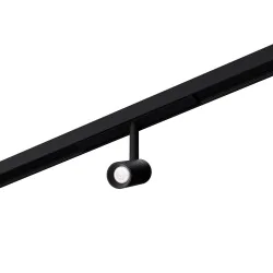 Oswietlenie-szynowe - karo 1 czarny led 3000k 6w 480lm