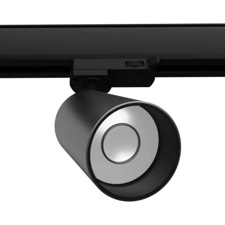 Oswietlenie-szynowe - aura szary metal gu10 4000k 7w 550lm 