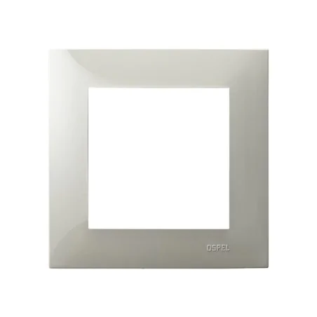 Ramki-pojedyncze - ramka pojedyncza kaszmirowy beż do gniazd i włączników szafir ospel r-1z/83 