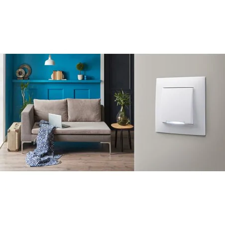 Wylaczniki-podwojne - włącznik podwójny klasyczny do światła łącznik świecznikowy kaszmirowy beż łp-2z/m/83 szafir sonata 