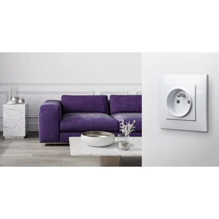 Ramki-podwojne - ramka podwójna kaszmirowy beż do gniazd i włączników szafir ospel r-2z/83 