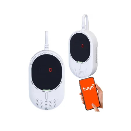 Czujniki-gazu - detektor czadu i gazu ziemnego 2w1sterowany telefonem tuya smart ctlg-09-w f&f 