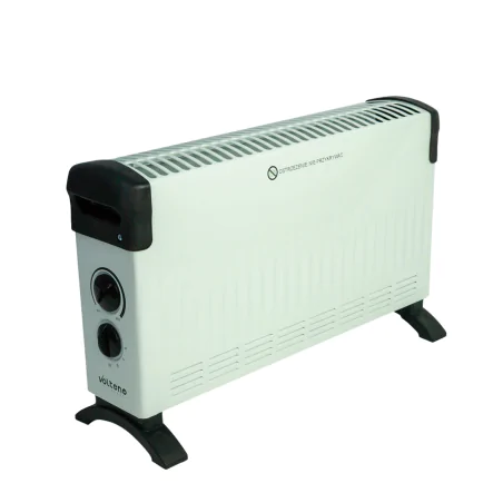 Grzejniki-konwektorowe - grzejnik konwektorowy z termostatem biały 3 poziomy mocy vo2455 volteno 