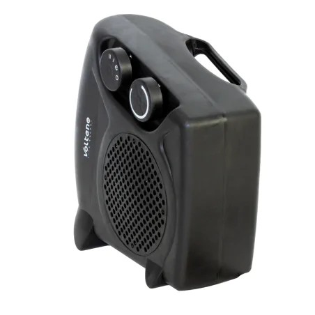 Farelki - termowentylator stojąco-leżący mały grzejnik elektryczny farelka czarna 2000w vo2448 volteno 